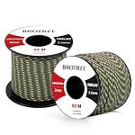 BROTREE – Brotree Paracord 2mm 30M 100% Nylon Seil mit 3 Kern Schnur