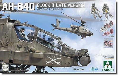 TAKOM - Model Helicopter Ah-64d Block II Late V 1:35ersion Apache Longbow 2608| 1:35