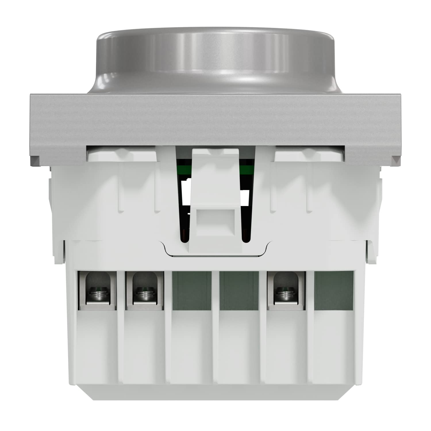 Schneider Electric NU351630W Rotary Dimmer Switch Zigbee Aluminium