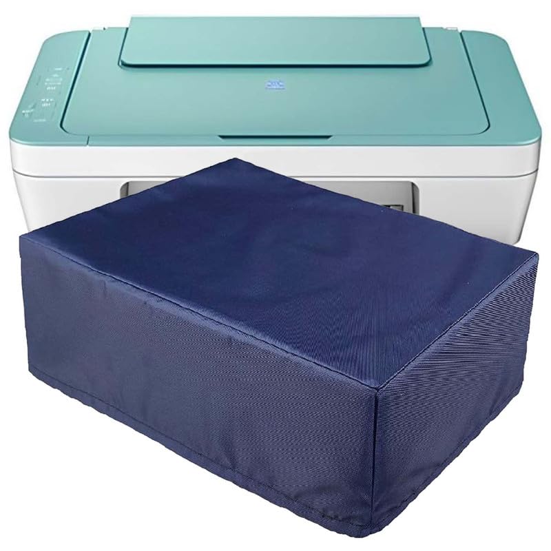 Nylon Dust Proof Washable Printer Cover Compatible with Canon Pixma E470 / E477 / MG2577 / MG3077S / MG3070S All-In-One Inkjet Printer {Blue}