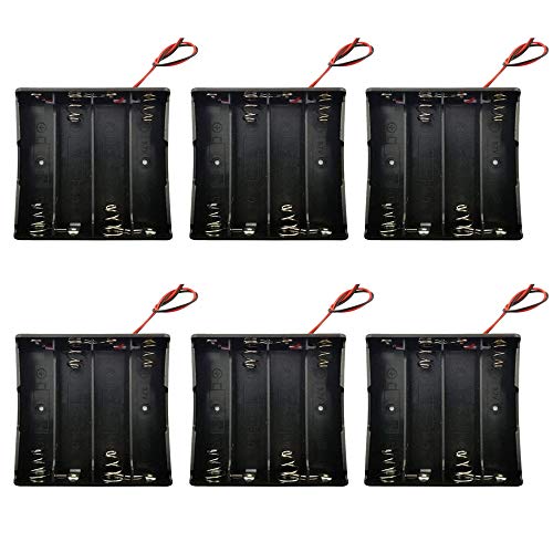 custodia porta batteria cilindrica per 3 x AAA batteria, converte 3 batterie AAA in batteria
