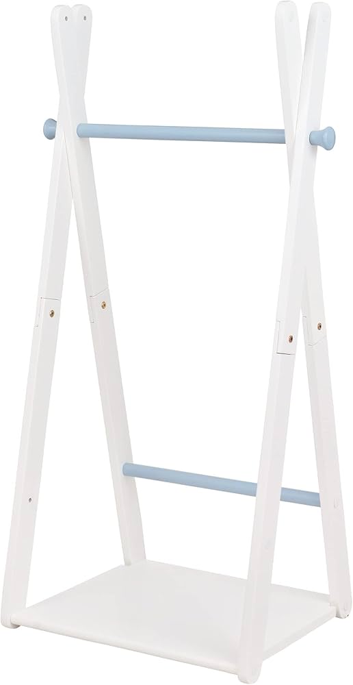 Amazon.co.jp: スマート・アイ キッズ ハンガーラック Linotte 木製 幅