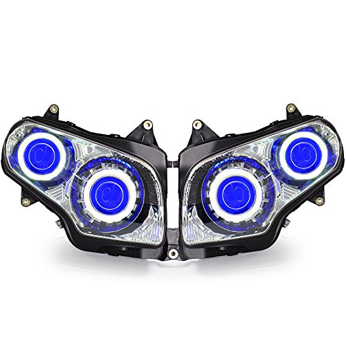 Buy KT LED Angel Eye Headlight Assembly for Goldwing GL1800 20012017