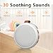 Mini White Noise Machine Sound Machine with 30 Soothing Sounds 32 Volume Levels Baby Portable Sleep Soother Rechargeable Travel Sound Therapy Pink Brown Noise Sleep Machine for Kid Adult