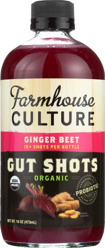 (NOT A CASE) Beverage Gut Shots Ginger Beet