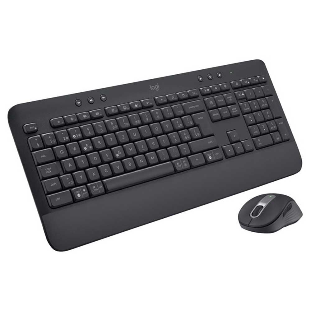 Logitech Signature MK650 Combo for Business - Juego de y ratón - inalámbrico - 2.4 GHz, Bluetooth LE - QWERTY - Internac