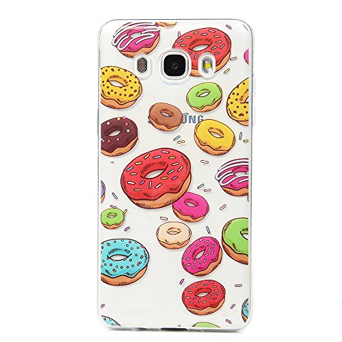 Samsung Galaxy J5(2016) funda TPU Silicona Crystal Teléfono Móvil Back Cover Carcasa Funda BUMPER Protective Case trasera antirreflejos y antiarañazos Case Ultra Delgado para Galaxy J5(2016)