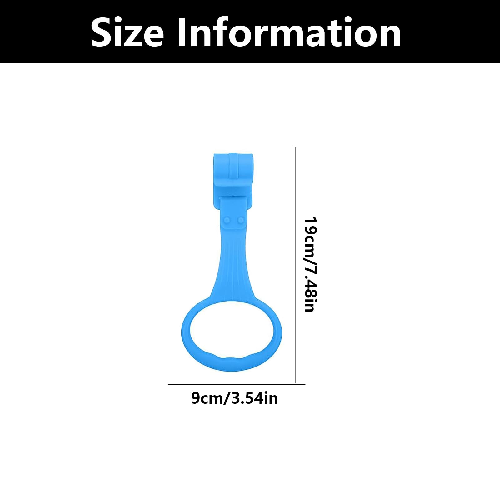 LeeQunQ 6 PCS Baby Pull up Rings, Baby Playpen Ring, Crib Pull up Ring, for Playpen,Strollers, Walking Assistant and Stand-Up Support - Image 2