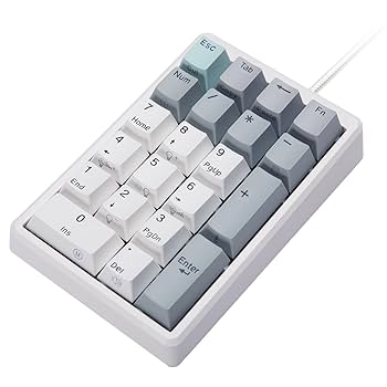 NIZ 無線キーボード 本体　テンキー付き NiZ 静電容量無接点方式 ワイヤレスキーボード ゲーミング