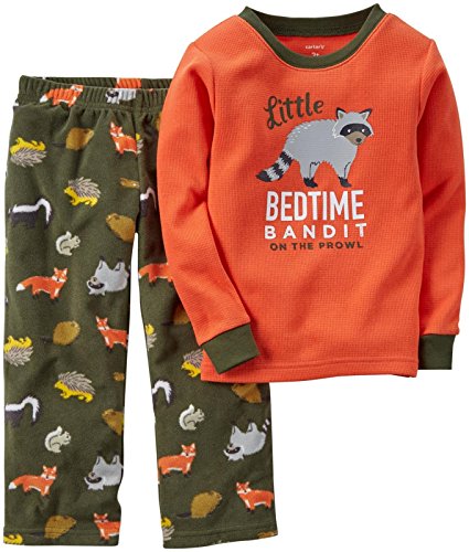 Carter's Baby Girls' 2 Piece PJ Set (Baby) - Animal