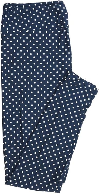 Polka Dots Buttery Soft Leggings - OS 