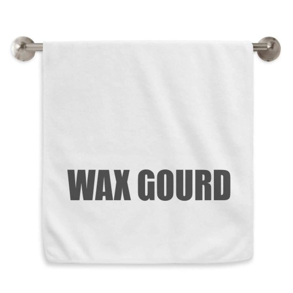 Petite serviette wax gourd blanche 13x29 pouces pour essuie-mains