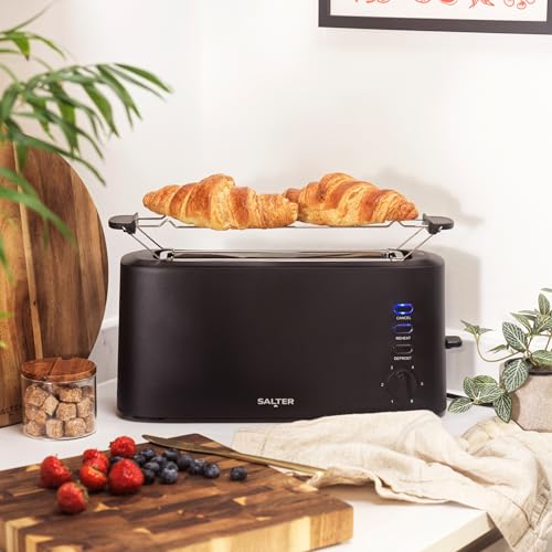 Salter Dusk Langschlitz-Toaster 2-Scheiben, breite Schlitze, 980 W – Ansicht 6