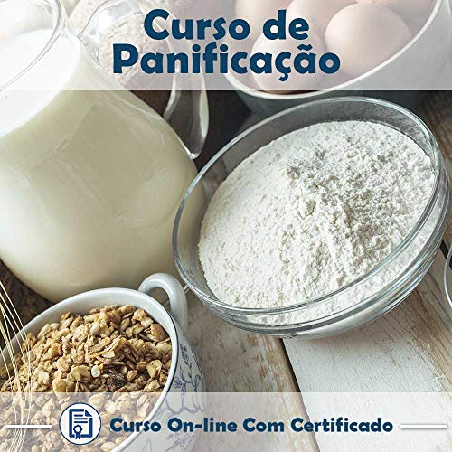 Curso online em videoaula de Panificação com Certificado + 2 brindes