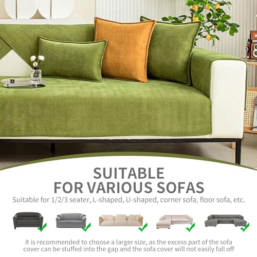Housse de canapé en L 110x240 protection meubles durable - 4