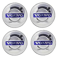 4 Stück Nabendeckel Radnabendeckel für Volvo V40 V60 V90 S60 S90 XC40 XC60 65mm, Radkappen-Kit