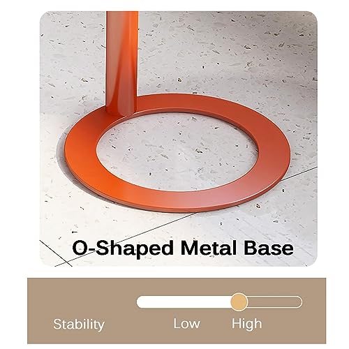 Table pliante pour camping-car ronde avec base en métal E