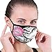 Produktbild tangdouou Lustiger AFFE mit Einer rosa Kaugummimaske Männer-Frauengrafiken Wiederverwendbare gedruckte Mundabdeckungsmaske Sicherheits-Mund-Muffel