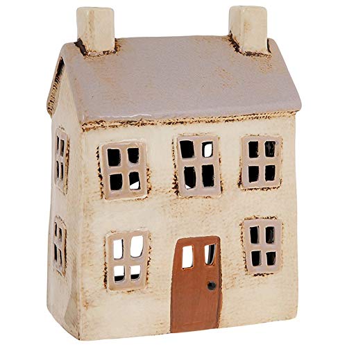 Village Pottery - Portavelas de cerámica, color beige Cover