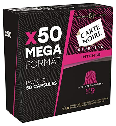 Carte Noire Café Espresso Intense N°9 Capsules Compatibles Nespresso, Paquet de 50 capsules - Image 6