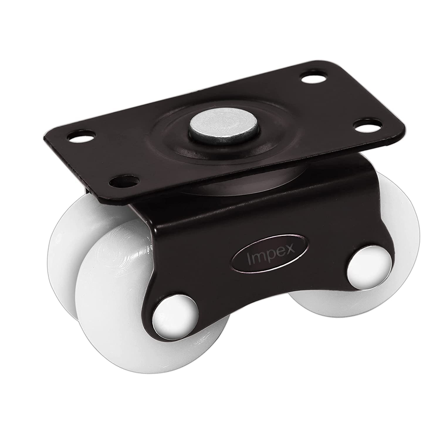 IMPEX Four Wheel Castor - Heavy Duty 400Kg Load Capacity Four Wheel Caster for Shopping Trolley, Furniture Table & Other equipment (Set of 4) (B0C24BP93T) Amazon Price History, Amazon Price Tracker
