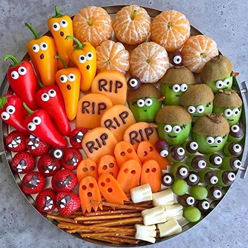 Image of Candy Eyes for Decorating Edible Small Candy Eyes Eyeballs Halloween Sprinkles for Cake Cupcakes Toppers Cookies Baking Decoratings Christmas (1cm Eyes)