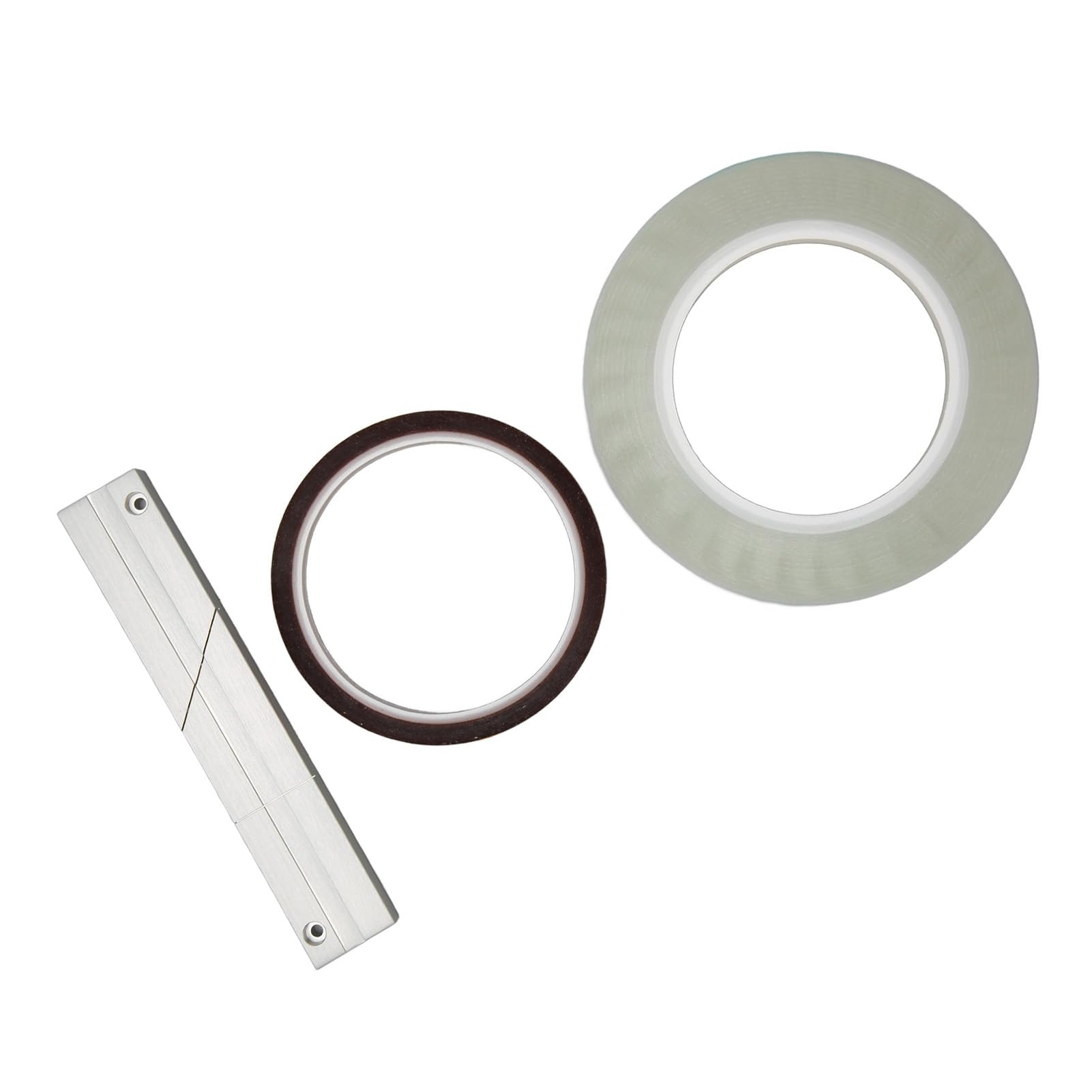 Set Nastro di Giunzione 1/4 10 Pollici, Blocco di Giunzione Nastro per Revoxsonido 1/4 10 Pollici Supporto Nastro da Bobina a Bobina Aperto con Piastra di Giunzione a Traccia