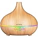 Produktbild VicTsing 500mL Aroma Diffuser, 23dB Ultra Leise Luftbefeuchter Ultraschall, bpa-Free Öle Diffusor Aromatherapie mit 7 Farben LED, Auto-Abschaltung
