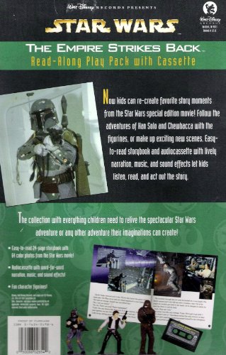 Star wars : Read along play pack 3 figures + book + cassette. 'empire contre attaque - vue 3