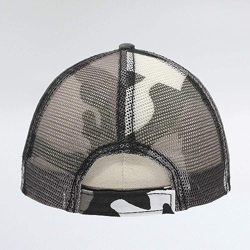 Image of The Vintage Year Washed Cotton Unstructured Soft Mesh Adjustable Trucker Baseball Cap