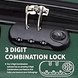 FLYMAX 56x45x25 Easyjet Cabin Bag Hand Luggage Approved Cabin Case Carry on Lightweight Suitcase Also Approved for BA Jet 2 57L 2.8kg - Image 5