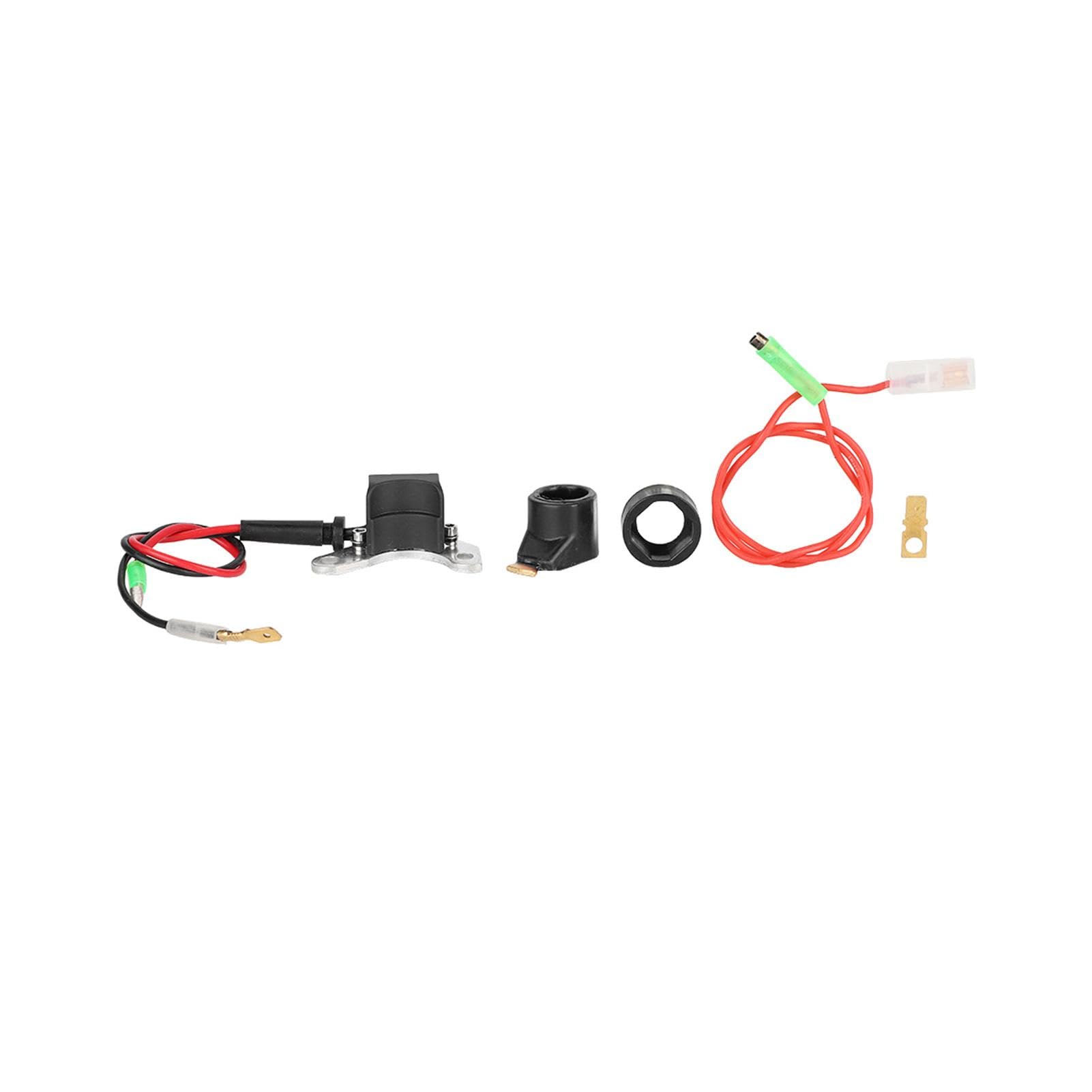 VOBOR Encendido ElectróNico,Kit de ConversióN Chispa de Chispa Juego de ConversióN de Encendido Kit de ConversióN Per Lucas 25d + dm2