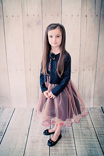 iGirlDress Little Girl's Basic Knit Cardigan Jacket Sweater 2-122