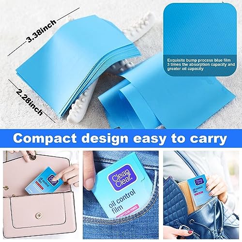 clean amp clear oil control film 5 pack of 60 sheets 300 sheets total