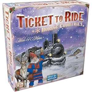 Days of Wonder Nordic Countries train board game