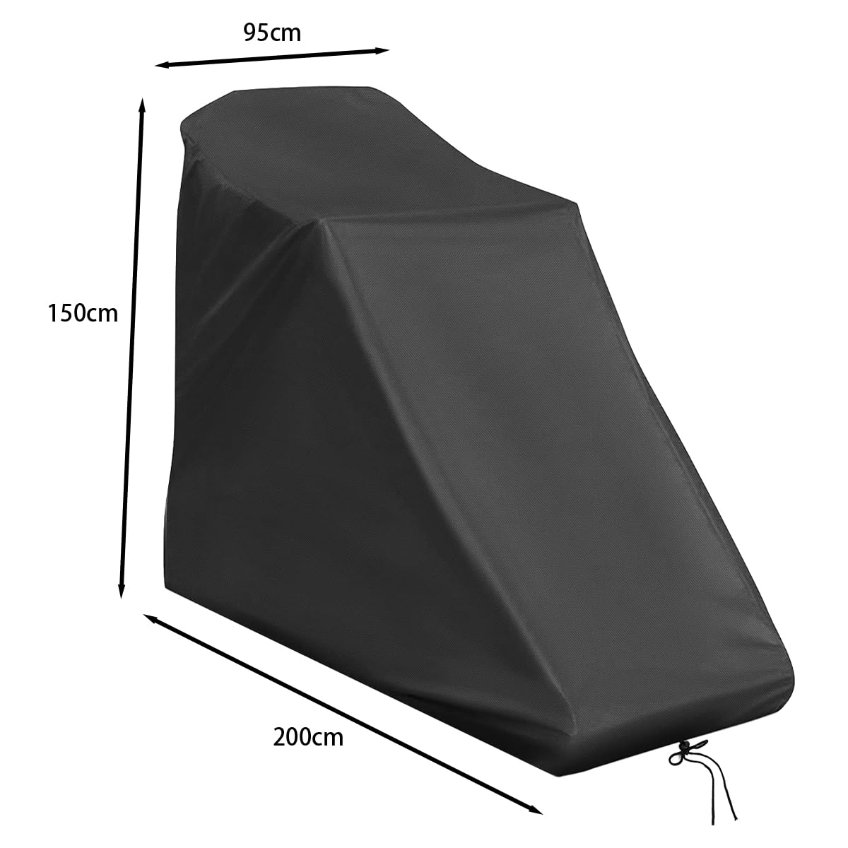 Copertura impermeabile per tapis roulant, protezione antipolvere durevole per attrezzature da casa e da palestra, vestibilità universale per tapis roulant e macchine per il fitness