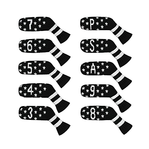 Housses de tête de club de golf pour éviter les rayures avec ce lot de 10 chaussettes lavables
