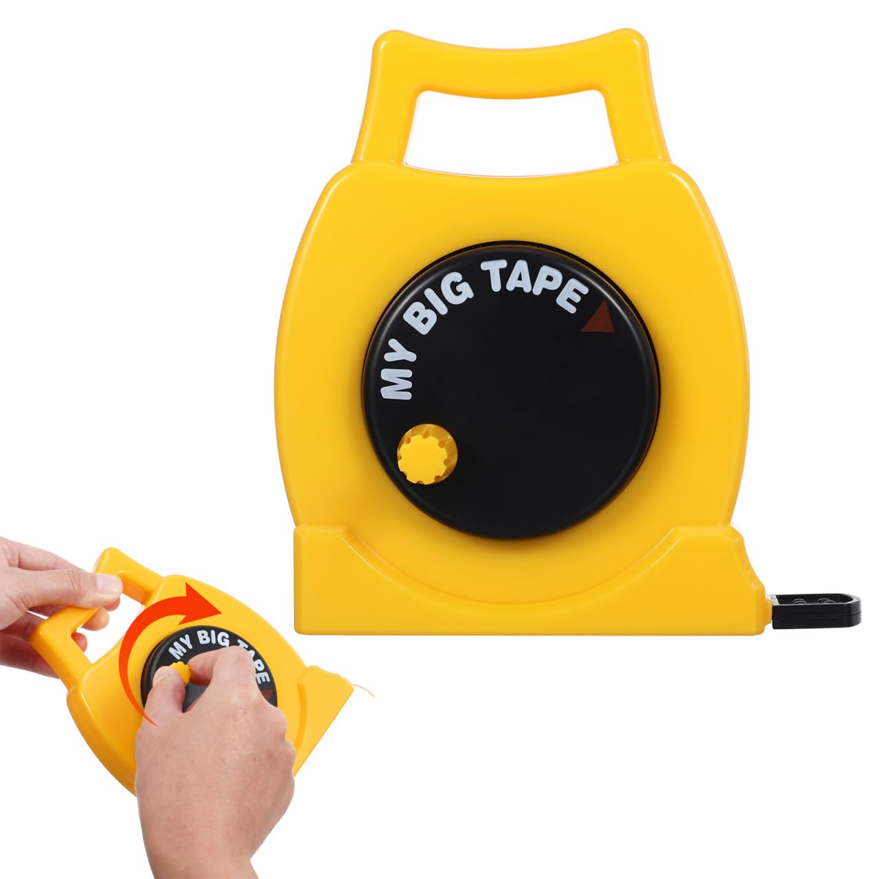 BESPORTBLE Tapeline Long Tape Measure for Kids Mini Measuring Tape with Inch and Centimeter Markings Lightweight Toddler Measuring for Learning and Counting Skills