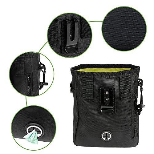 Left&Right Bolsa de petisco para cães, bolsa de adestramento para animais de estimação, bolsa de pet