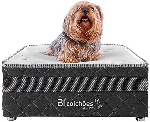 Cama Box Pet + Lençol Impermeável para Cachorros e Gatos Luxo Bf ...