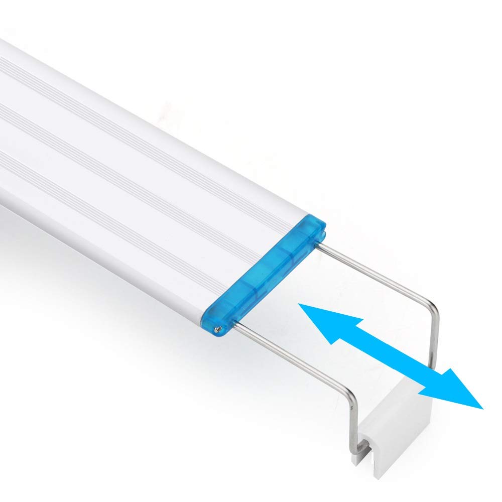 ZooPaul Luminaire LED en aluminium 120 cm pour aquarium et terrarium