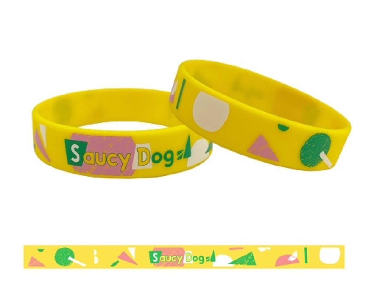 Saucy Dog ラバーバンド！2本から購入⭕️！ 商品詳細ページ | Saucy Dog Online Shop | バカンスラバーバンド