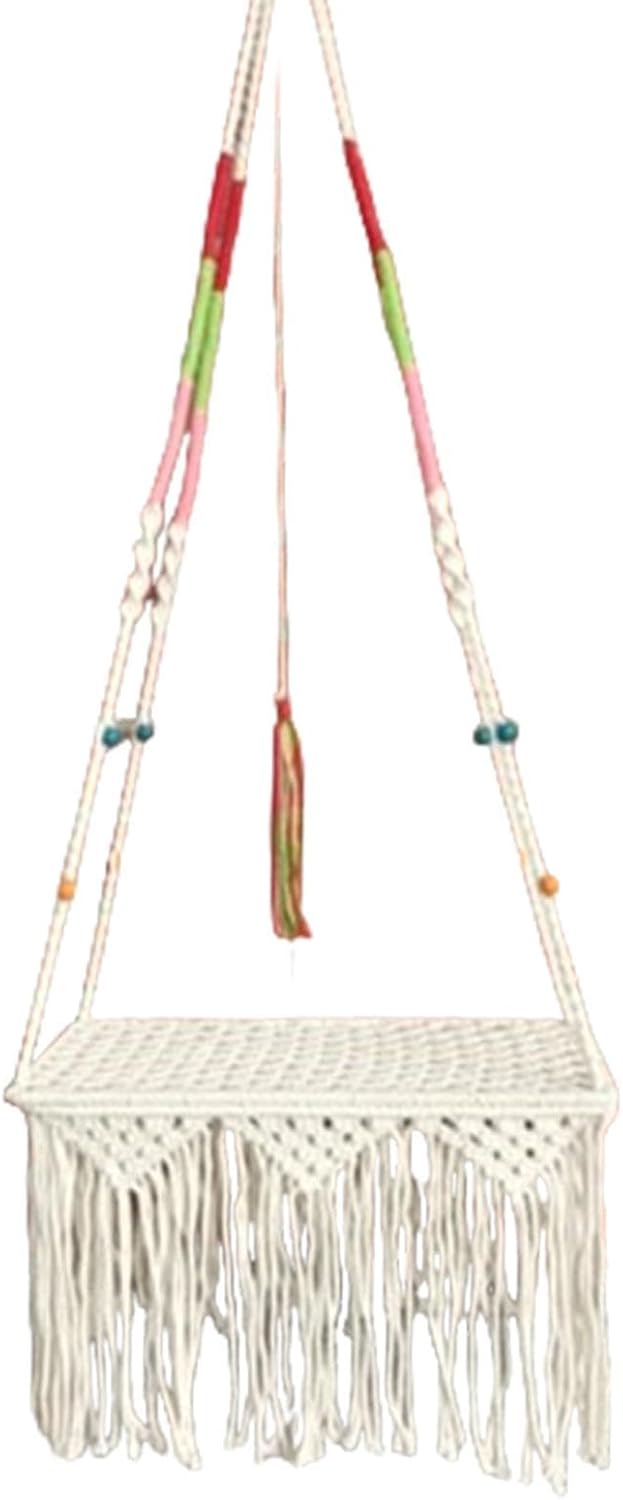 Pet Hammock Bed Macrame – High-Performance Premium Sturdy Swing Cat, Sleek, Space, Saving Small Cats Pets, Multipurpose Everyday Utility | Small Cats Pets Functional Compact Stylish