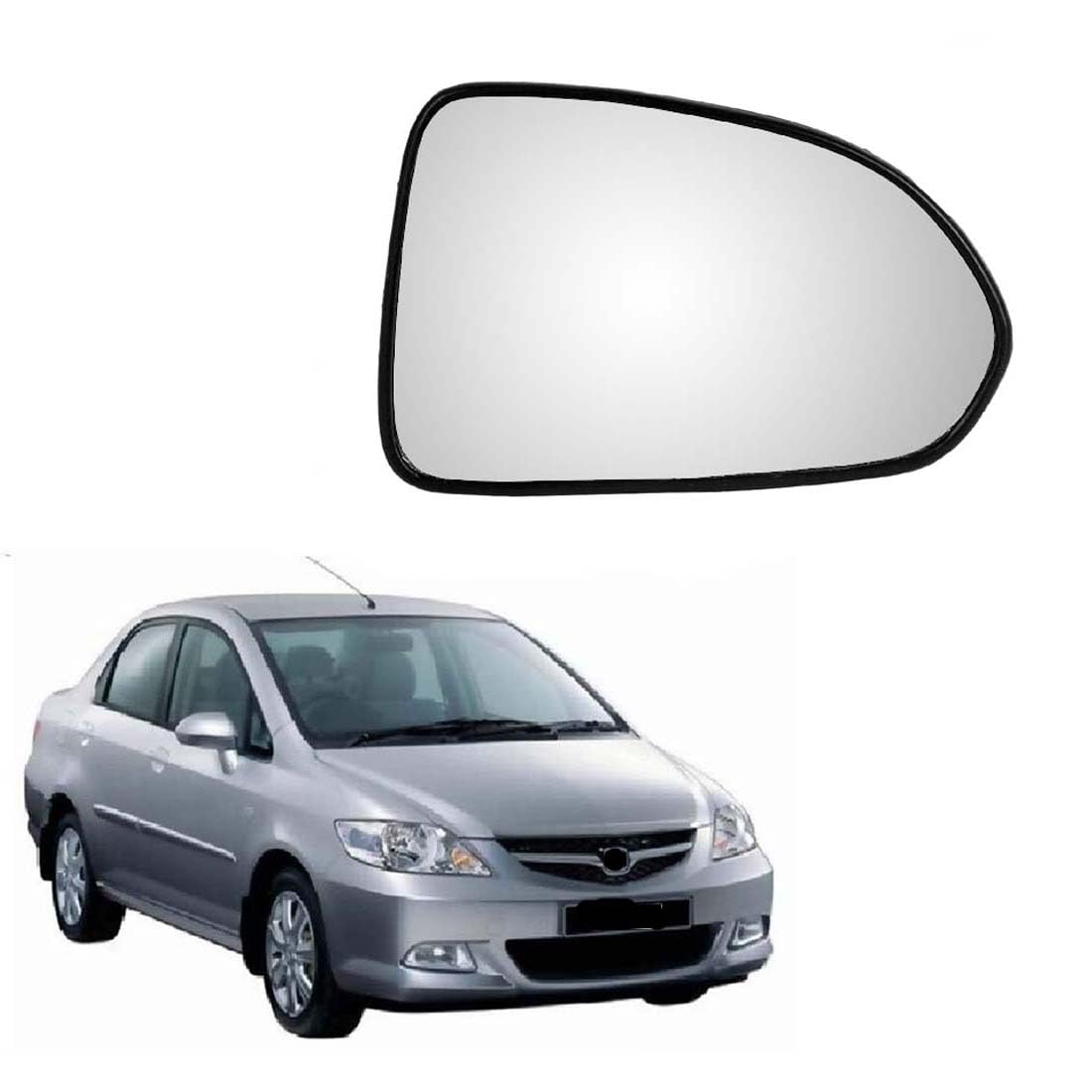 MACZO - Right Side Mirror Glass/Tukdi/Sub Mirror Plate/orvm Handa
