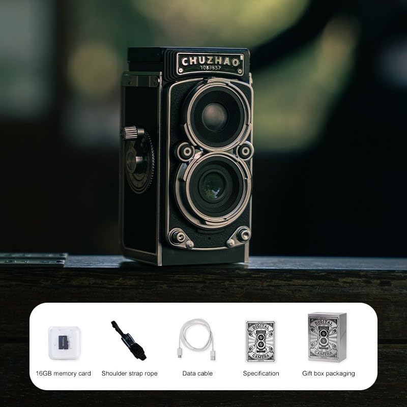 Amazon.co.jp: ミニレトロカメラ デジカメ レトロ デジタルトイカメラ