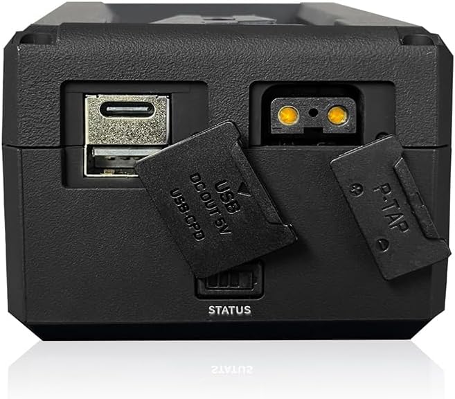 Core SWX NANO-V98X 98Wh Micro V-Mount Battery – Compact Lithium-Ion Pack with USB-C PD Input/Output, USB-A, P-Tap, 10A Load, 3.9hr Runtime (25W), for Cameras & Production Gear