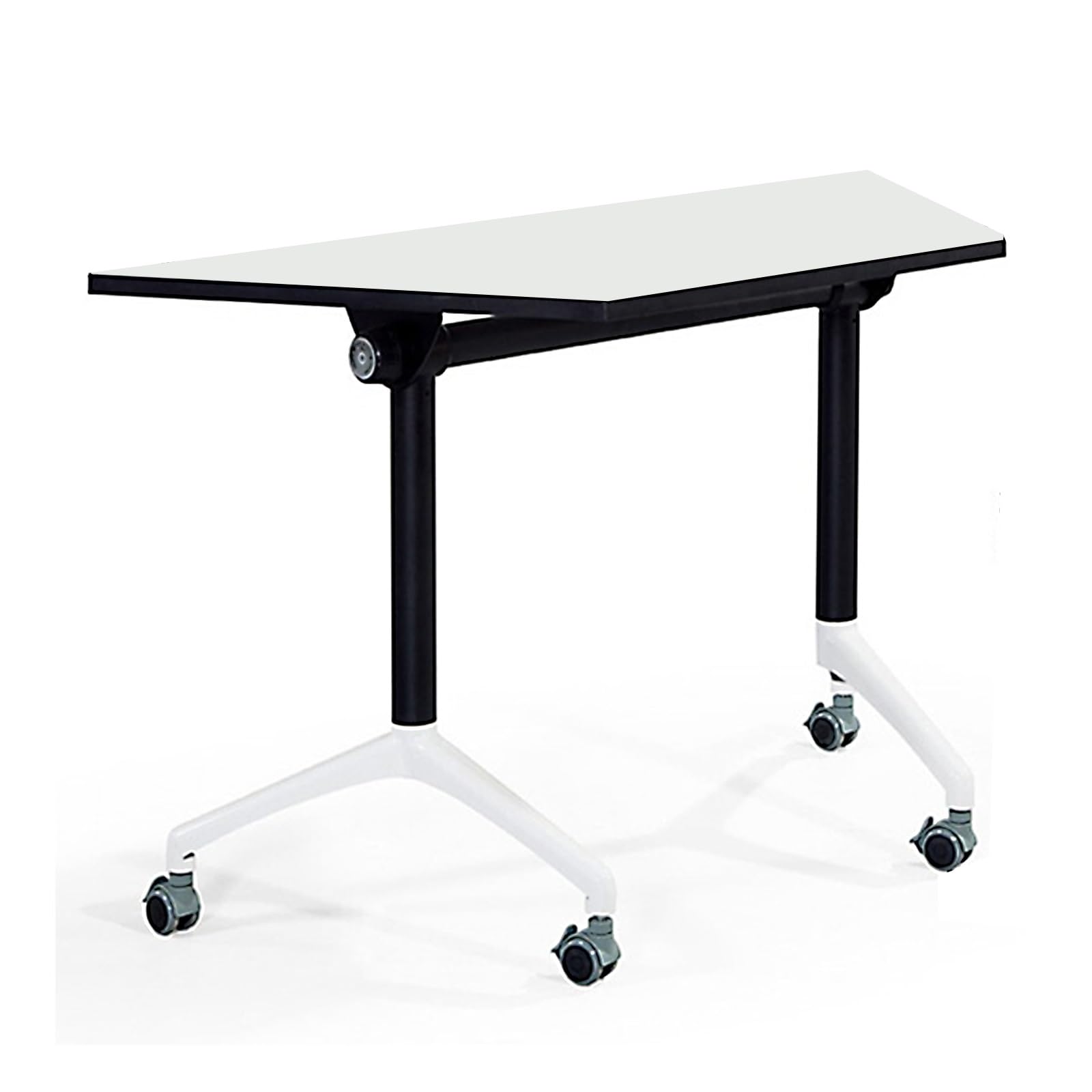 Table de réunion de bureau pliante à plateau rabattable pour petits espaces