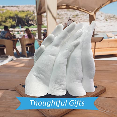 Hand Casting Kit Family Size & Hand Mold Kit Family, Wedding, Friends, Couples, Anniversary And Holiday Activities, Hand Molding Kit For Family By Godora (Cast Up To 6 Hands) #TOP6