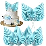 Wide Usages ! These cake toppers are perfect for paper palm leaves fan theme party, wedding theme party, bridal shower theme party, baby shower theme party, boho birthday theme party.they can make your cake more attractive and bring the fun to your p...