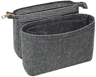 Soyizom Filcowy organizer do torby, torba do torby typu tote z 2 opakowaniami, pasuje do neonoe i innych torebek typu bucket - szary